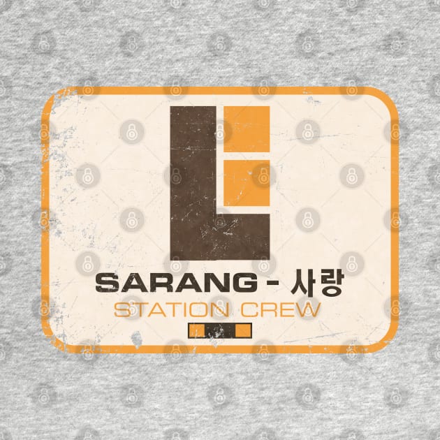 Sarang Station - distressed by spicytees